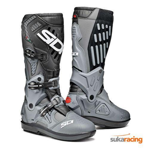 Sidi ATOJO SRS MX Boots - Grey Black - 45