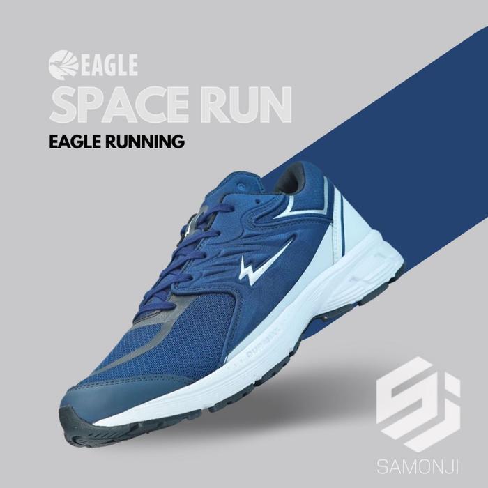 Sj Eagle Tipe Space Run Spacerun Sepatu Lari Runing Shoes