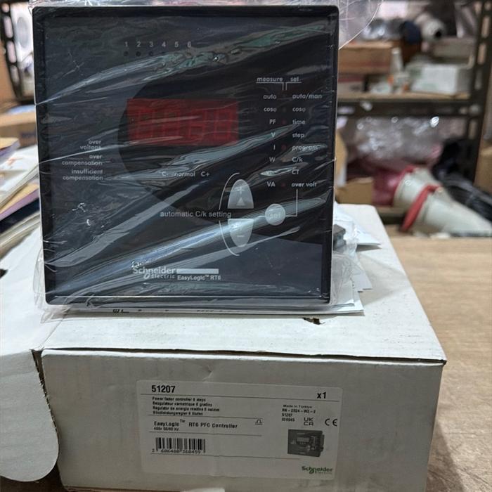 REGULATOR KAPASITOR SCHNEIDER 6 STEP VARLOGIC RT6 51207 SCHNEIDER