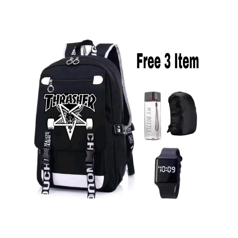 DISKON TARAGAK BAGS-tas ransel Thrasher anak-tas sekolah Thrasher TK-tas sekolah Thrasher SD-tas