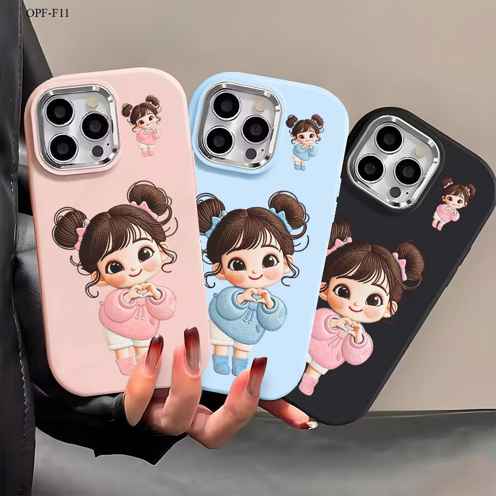 Casing Hp Untuk OPPO Reno 15F 14F 11 13F 11F 7 8 7Z 8Z F11 F9 F1S Pro 4G 5G Softcase PDD 6168 Siliko