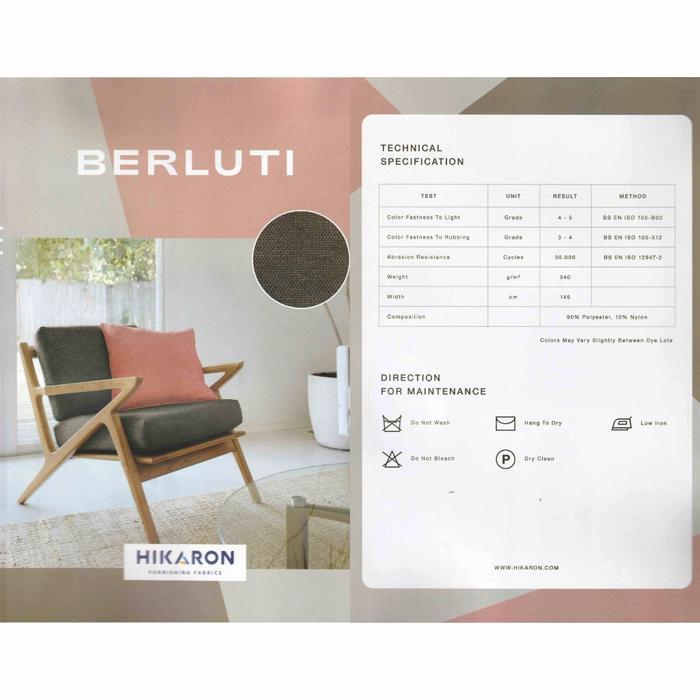 Kain Interior Hikaron Velvet Scandinavian - Berluti (Sofa, Kursi, Jok)