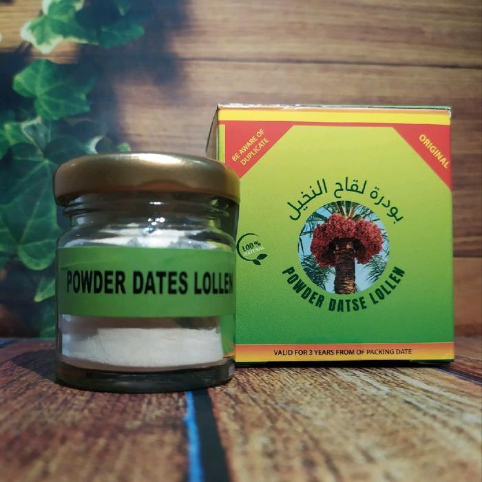 TERLARIS Serbuk Kurma Muda Powder Dates Lollen 5gr Subur Kandungan dan Pria Promil