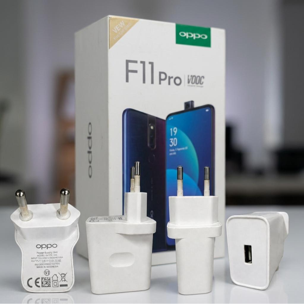 Charger HP OPPO OP92CAED Original Bekas Fast Charging 18W 9V 2A Cocok OPPO F11 Pro