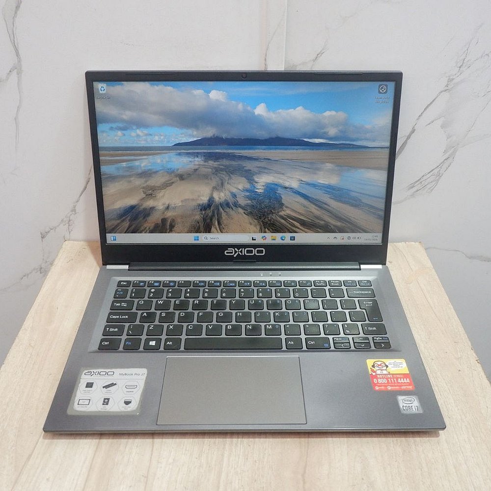 Laptop Axioo Mybook Pro J7 Intel Core i7 10510U Ram 8Gb Ssd 256Gb Laptop Bisnis Premium Second Berku