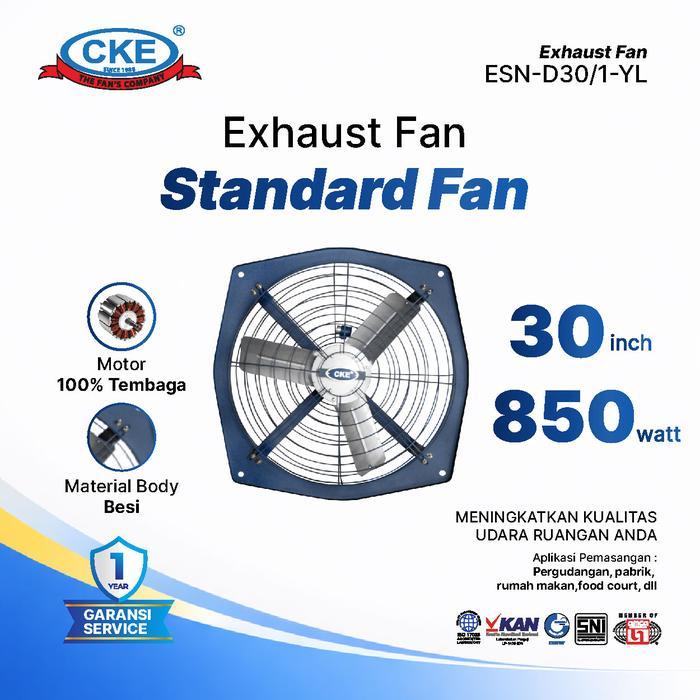 CKE Exhaust Fan ESN-D30 30 Inch Exhaust Dinding Kipas Ventilasi Udara
