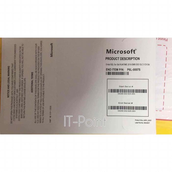 SQL Server 2019 15clt Original