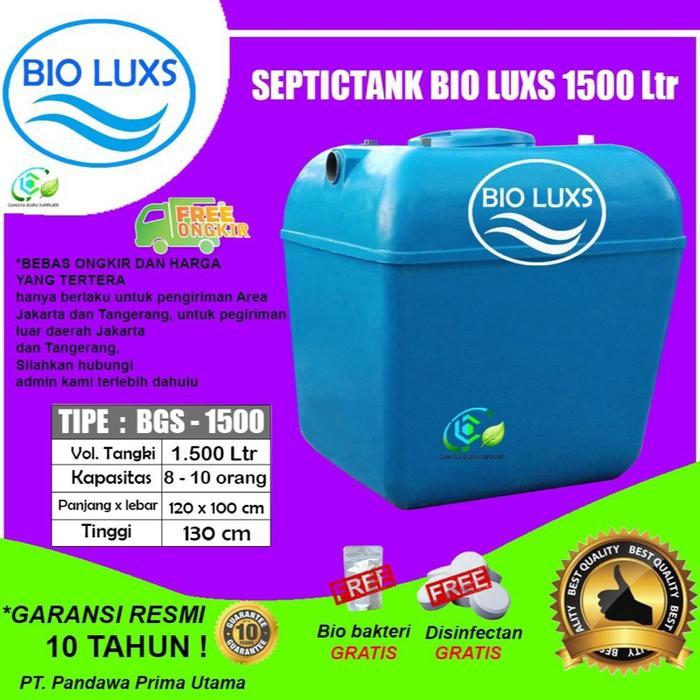Septic Tank Bio - Biotech, SepticTank BioLuxs 1500 liter