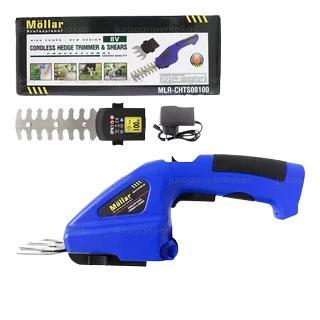 Mollar Chts08100 Cordless Hedge Trimmer Mesin Potong Rumput