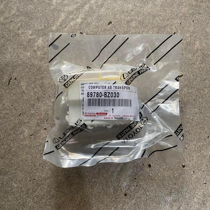 * 89780-Bz030 Ecu Immobilizer Transponder Key Agya Ayla Calya Sigra *