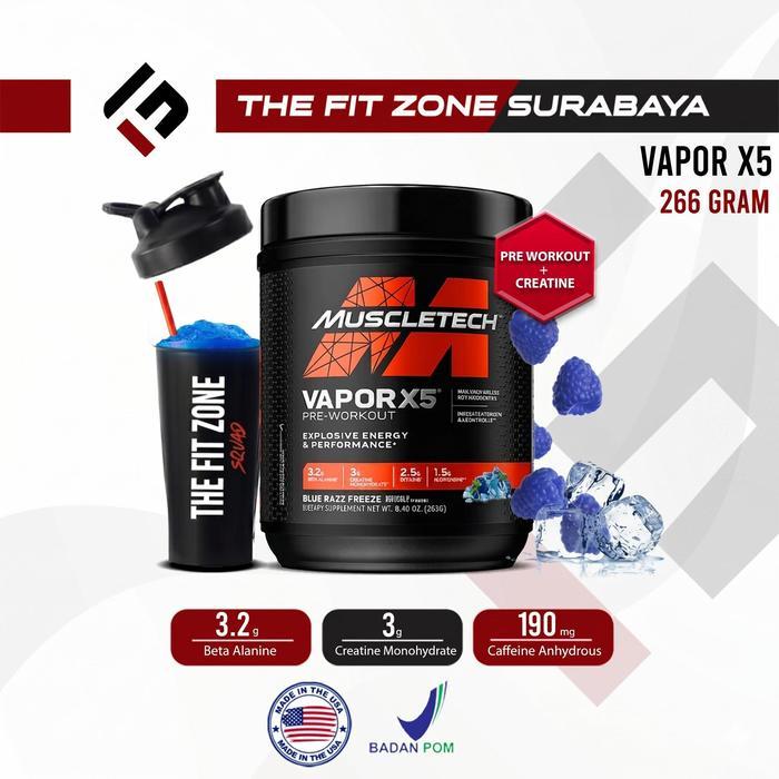 Muscletech Vapor X5 Next Gen Preworkout Pre workout Harga Distributor
