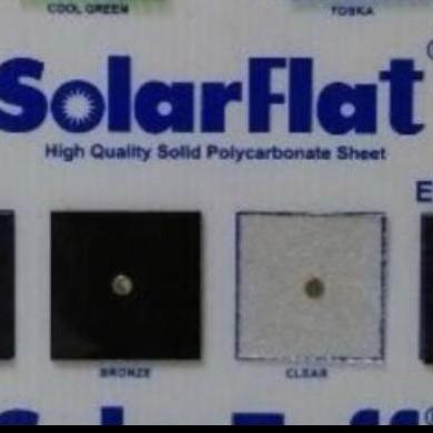 Solarflat 1.2 Mm - Warna Clear Terbaru 