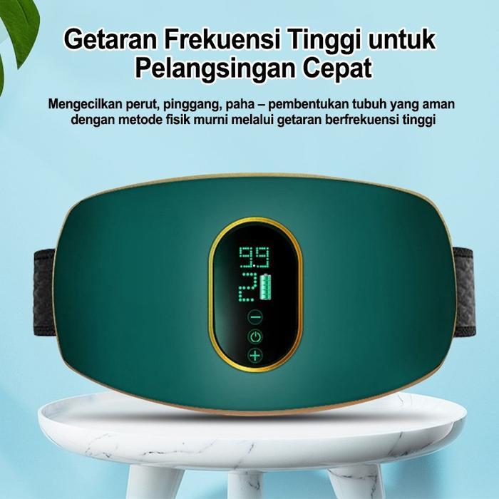 Alat Pijat Penggetar Lemak Cerdas Frekuensi Tinggi/Sabuk Pembakar Lemak / Alat Pembakar Lemak Perut