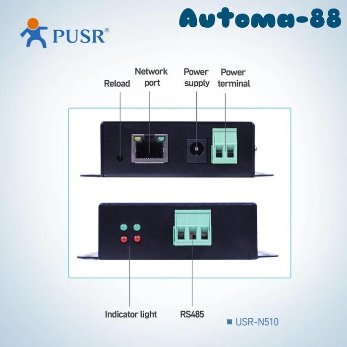 Flash Sale Usr N510 Serial Modbus Rtu To Json Mqqt Iot Http Gateway Ssl Tls Original