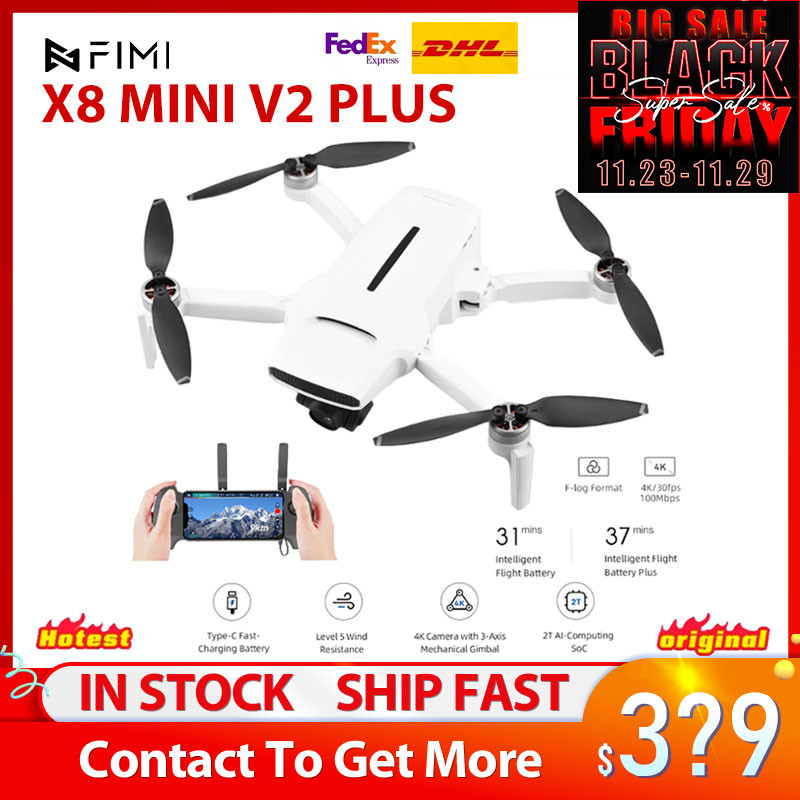 FIMI X8 MINI V2 PLUS Camera Mini Drone Gimbal Professional Quadcopter