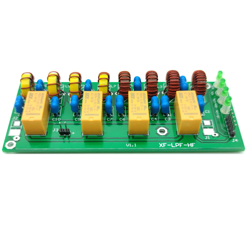 XF-LPF-HF 100W Short wave radio power amplifier Low-pass filter LPF HF low pass LPF 3.5M-30Mhz for H