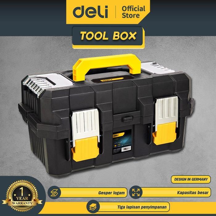 Tool Box Besar, Kotak Perkakas, Storage Tool Box, Box Alat, Tool Case, Kotak Perkakas Multifungsi