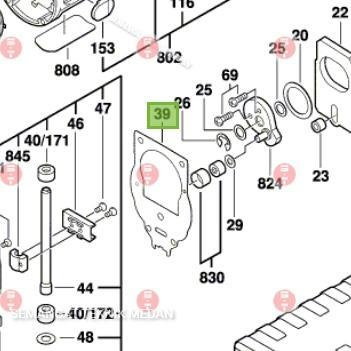 GST80PBE GST80PB SEAL SIL JIGSAW BOSCH GST 80 PBE PB 2601015050