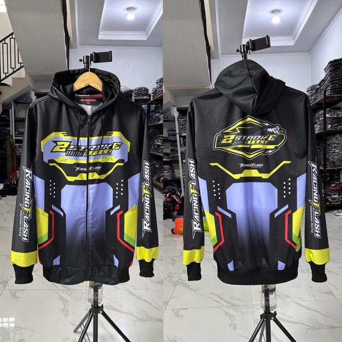 Premium Jaket 2Stroke/Jaket Racing/Jaket Racing Flash/Jaket Motor 2Stroke Original