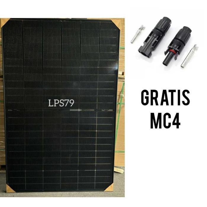 Solar Panel Mono 450WP Maysun Solar Cell Panel Surya Fullblack Bifacial