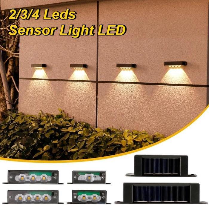 Lampu Dinding Taman LED Tenaga Surya Outdoor /Tenaga Surya Outdoor LED Sorot Dinding & Tembok/ Lampu
