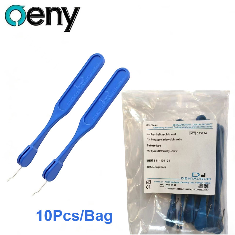 10Pcs Dental Orthodontic Palatal Expander Swivel Keys Dental Implant Expansion Screw Orthodontic