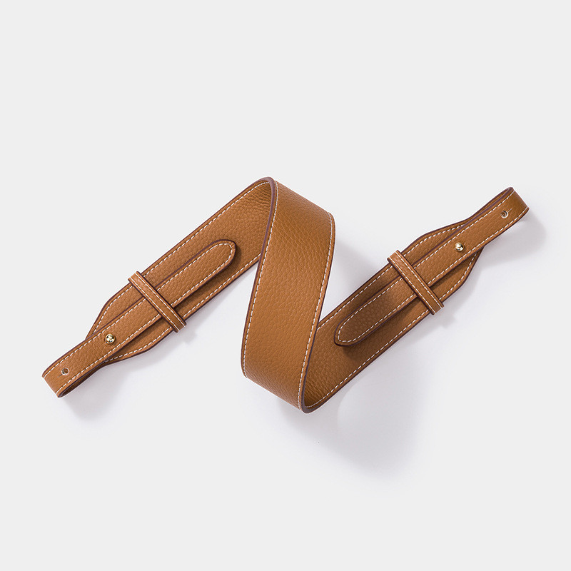 Genuine Leather Lindy Bag Evelyn Bag Shoulder Strap Bag Strap Vegetable Tanned Pattern Diagonal