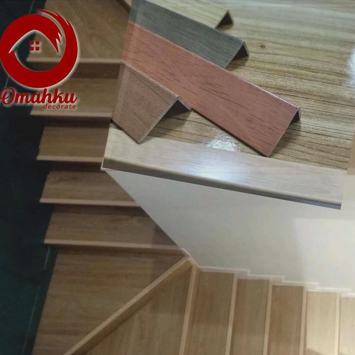 Jual Murah [Cod] Termurah List Tangga / List Pvc / List Siku L Pvc Step Nosing Terlaris