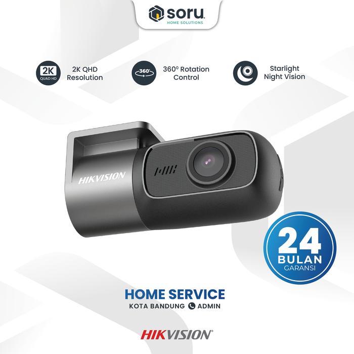 TERLARIS SORU - DASHCAM CCTV MOBIL LENSA KAMERA 2K 1440P DENGAN WIFI DAN G-SENSOR D1PRO - HIKVISION