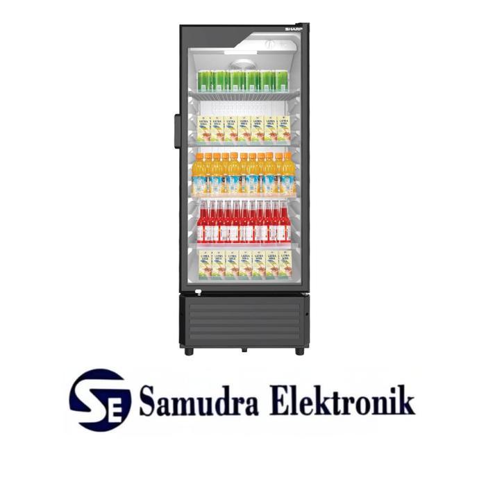 Showcase Sharp 250 Liter SCH-250FS