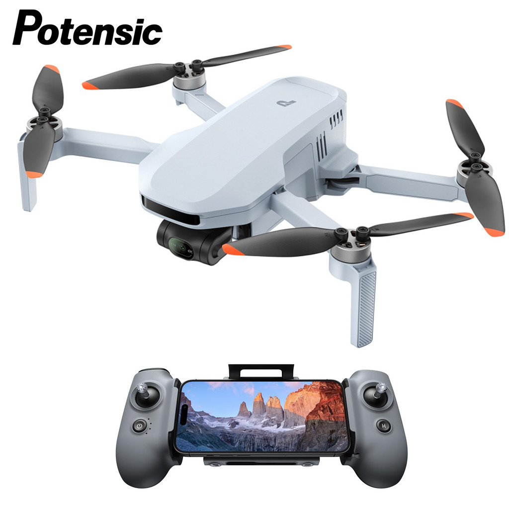 Potensic ATOM 2 Drone 8K Professional Under 249g Mini Drone GPS Max 10KM 4K Video 3-Axis AI Track