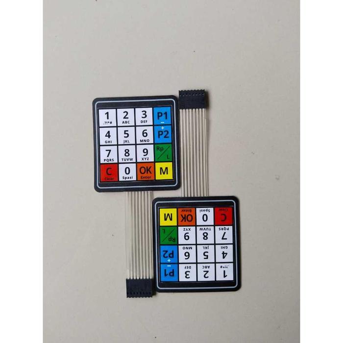 TERLARIS paket 2 pcs keypad pom mini tombol cpu pom mini model laminasi