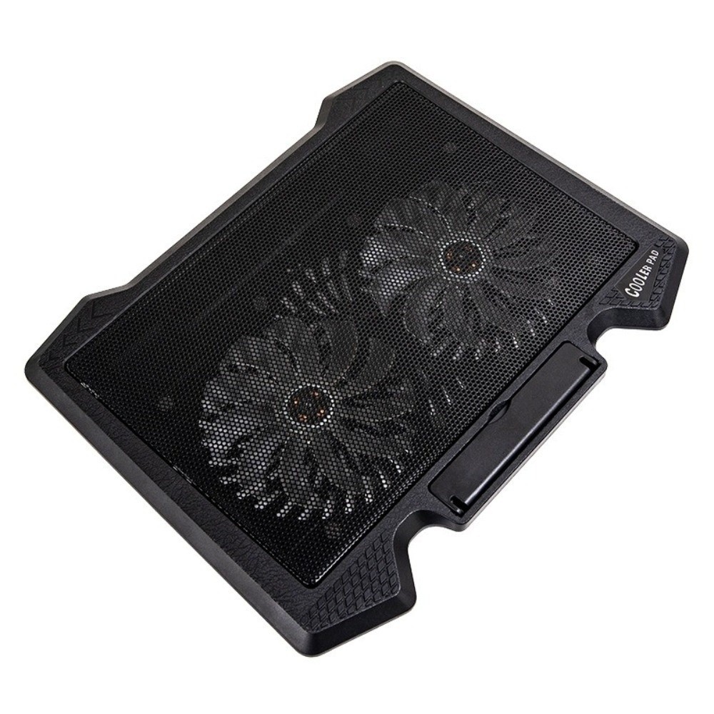 13 14 15.6 17 inch Laptop Cooling Pad USB Powered LED Light Notebook Cooling Fan Heat Dissipation