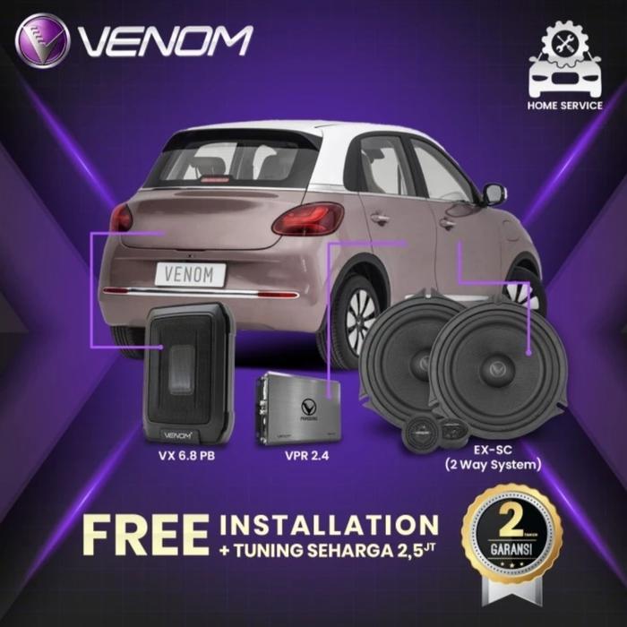 Paket Audio Venom Binguo
