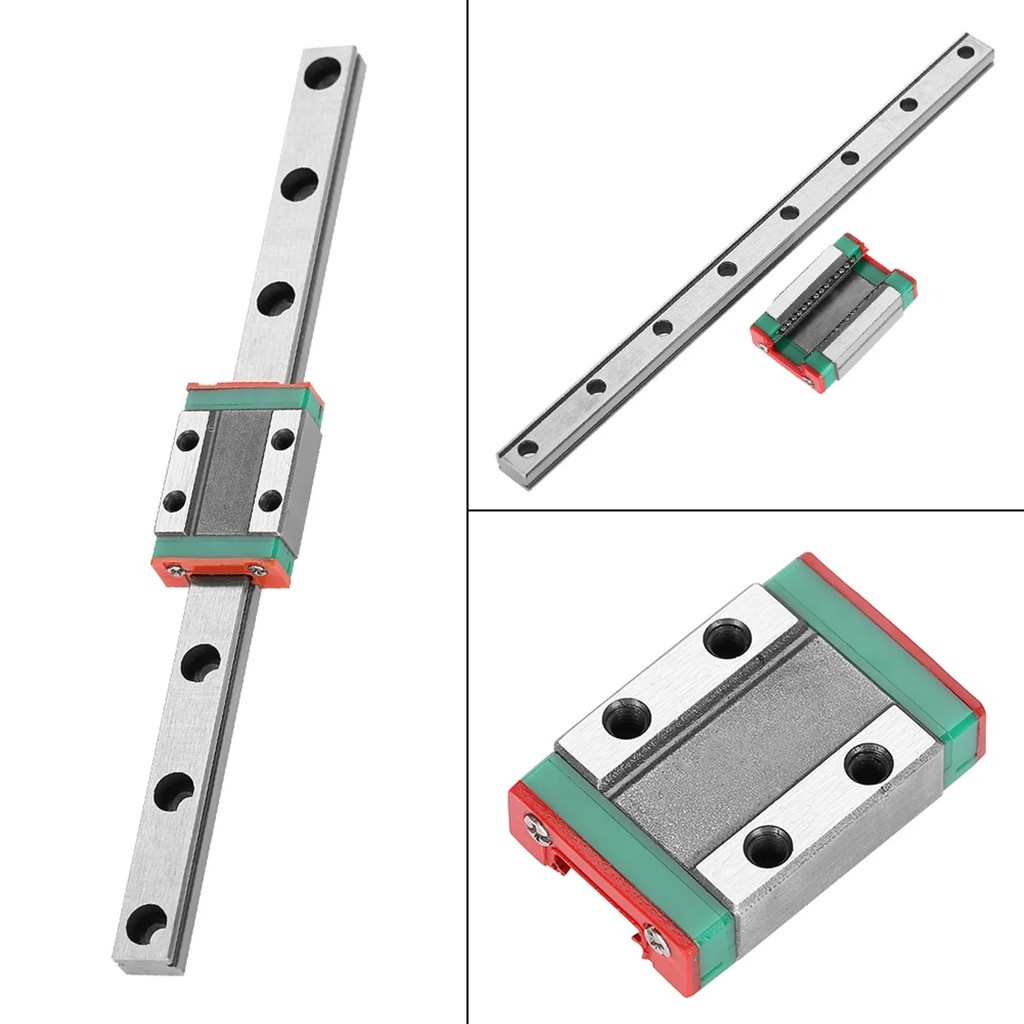 LML9B Miniature Linear Rail Rail 9mm Width Slide Block Linear Motion Rail Linear Rail Block Linear