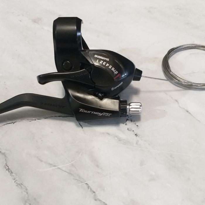 Promo  Shifter Shimano Tourney Tx800 3Speed Dan 8Speed