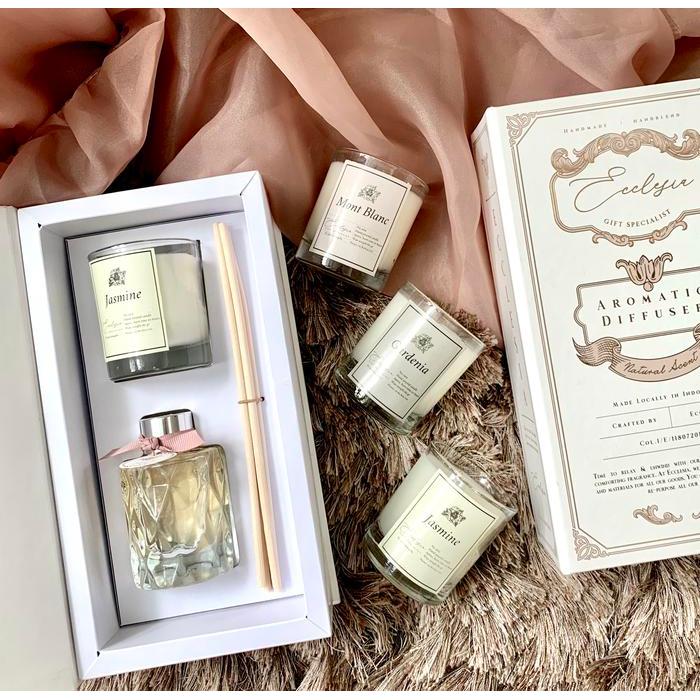REED DIFFUSER & SCENTED CANDLE GIFT SET