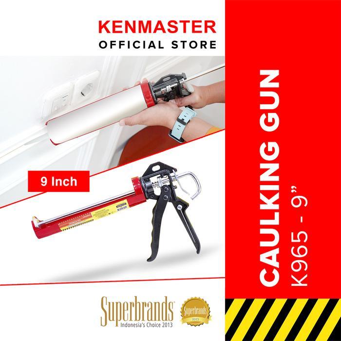 Pilihan Terbaik Kenmaster Caulking Gun K965 / Tembakan Lem Kaca - Caul005