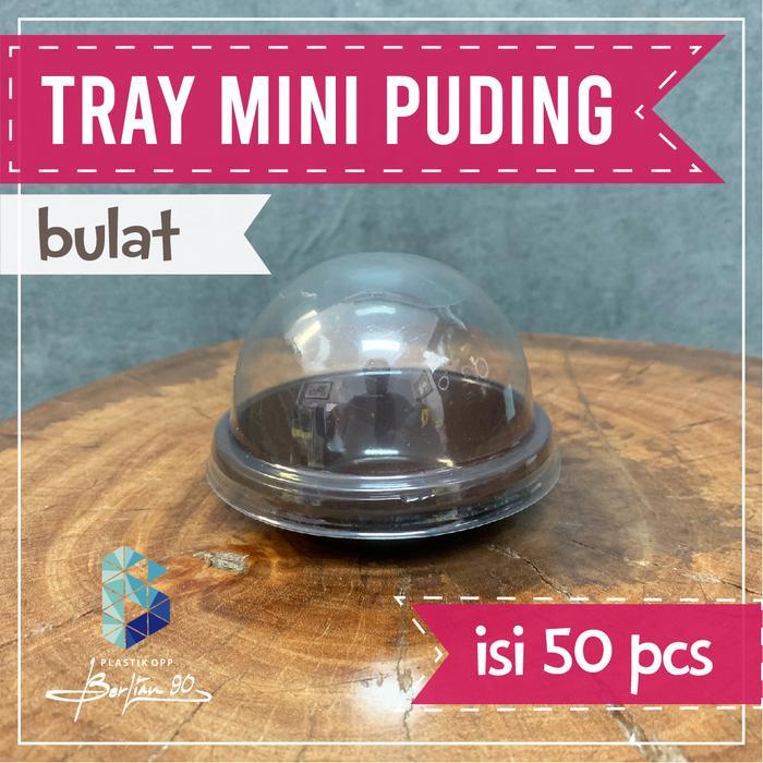 Mika Kue Mini Cup Cake Muffin Setengah Bola Bulat/ Mika Pudding Bulat