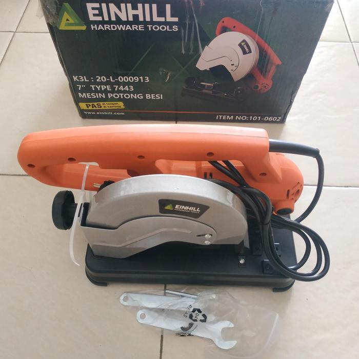 MESIN GERGAJI POTONG PEMOTONG BESI CUT OFF 7" INCH EINHIL EINHILL