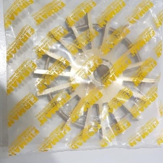 :::::::] impeller firman fdp 25 hd kipas kuningan propeller impeler pompa