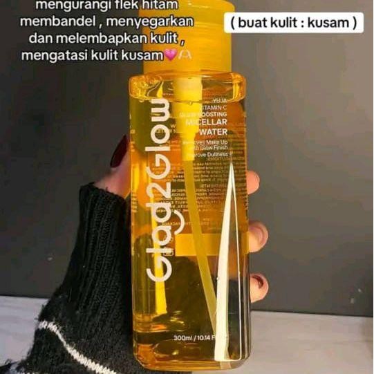 KJ Glad2Glow Micellar water Yuza vitamin C 300 ml