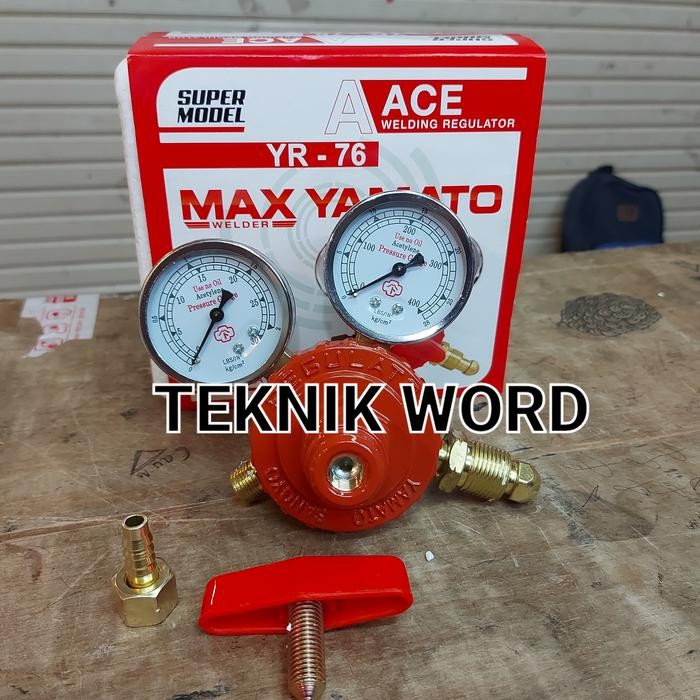 REGULATOR LAS ACETYLENE YAMATO/ REGULATOR ACETYLENE REGULATOR LAS