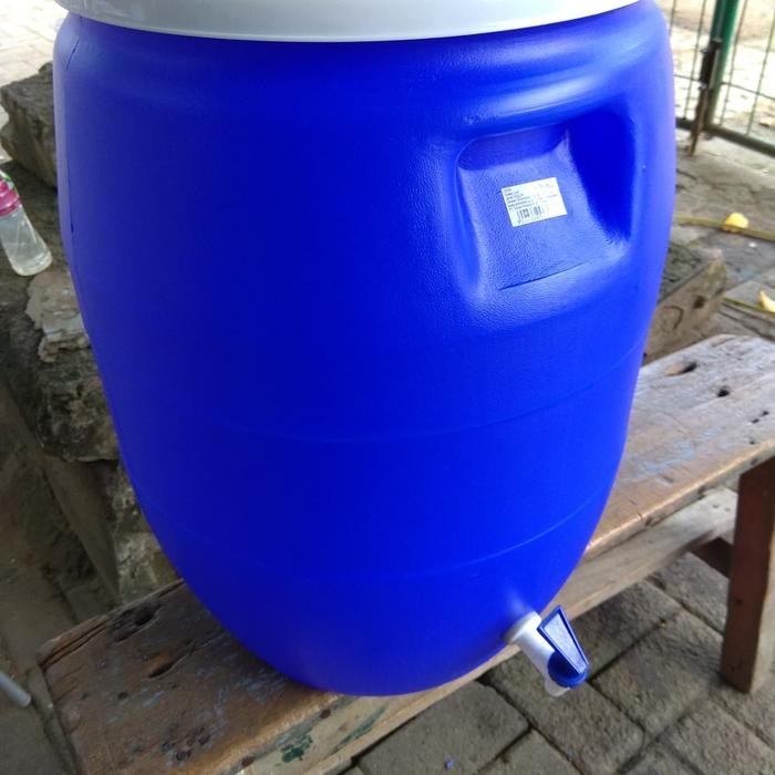 Unik Tong 60+ Kran/Gentong Air Pakai Kran/Ember Air +Kran/Tempat Air +Kran Terlariss 