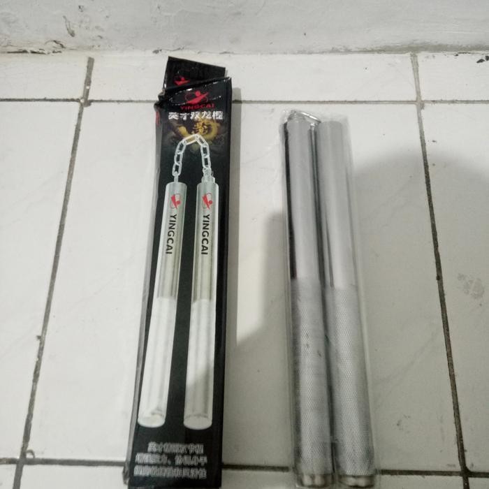 Double Stick / Nunchaku / Ruyung Bahan Besi Model Sambung Yangcai