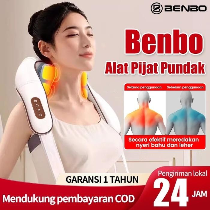 Terlaris Benbo Pemijat Bahu Dan Tulang Belakang Leher - Alat Pijat Pundak - Alat Pijat Pinggang