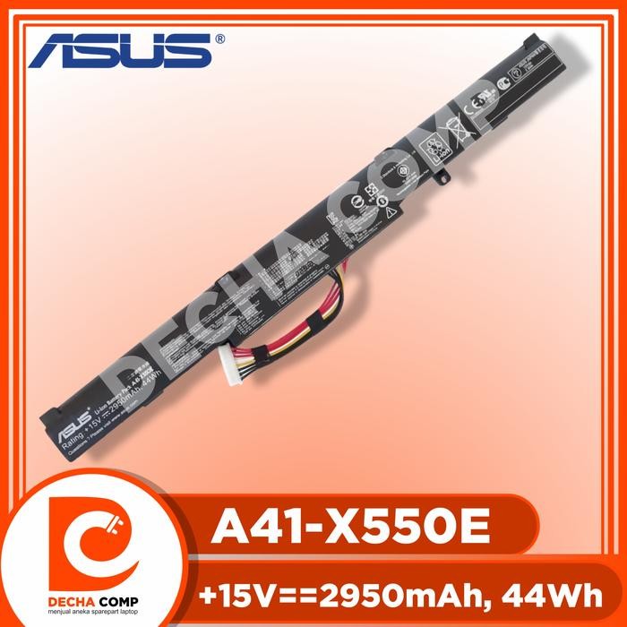 Baterai Laptop Asus X450 X450J X450JF A41-X550E