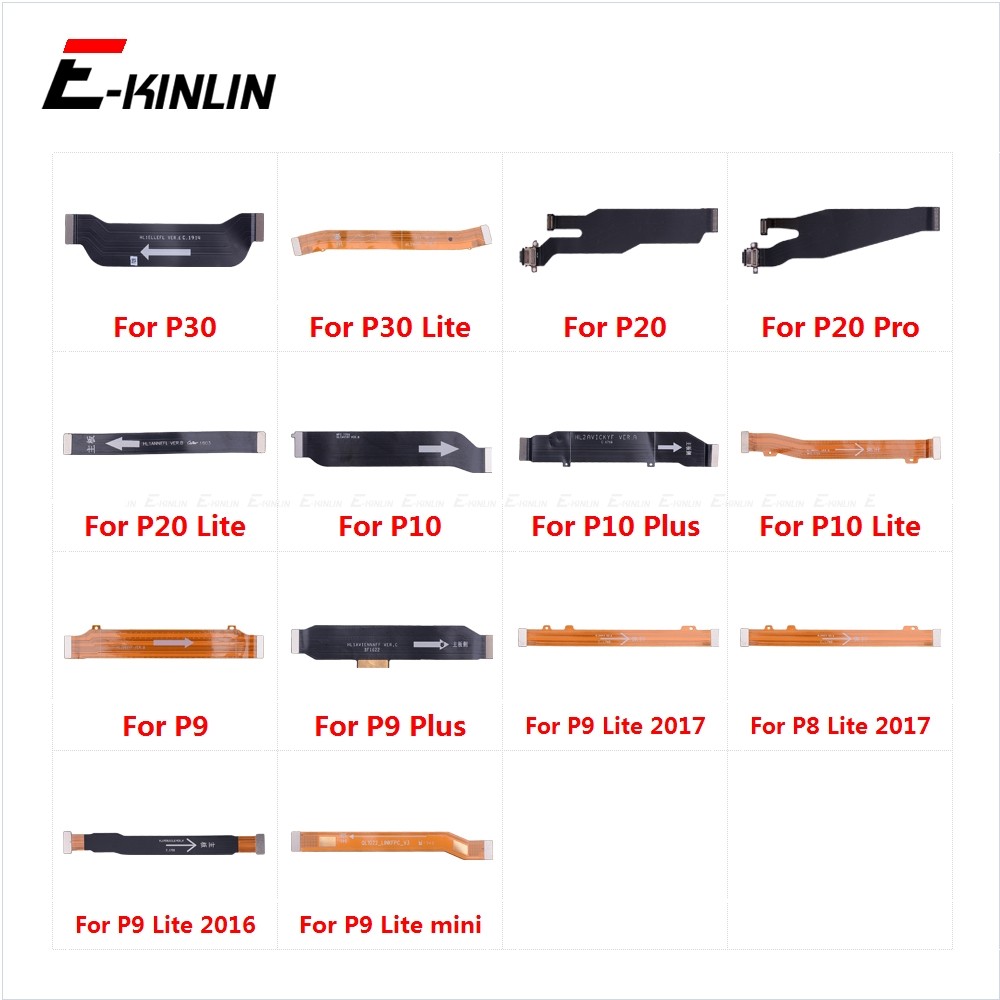 Main Board Motherboard Connect LCD Flex Cable For HuaWei P30 P20 Pro P10 P9 Plus P8 Lite 2017 Mini