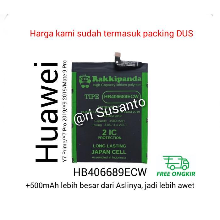 BATERAI RAKKIPANDA FOR HUAWEI Y7 PRO EDISI 2019 HB406689ECW
