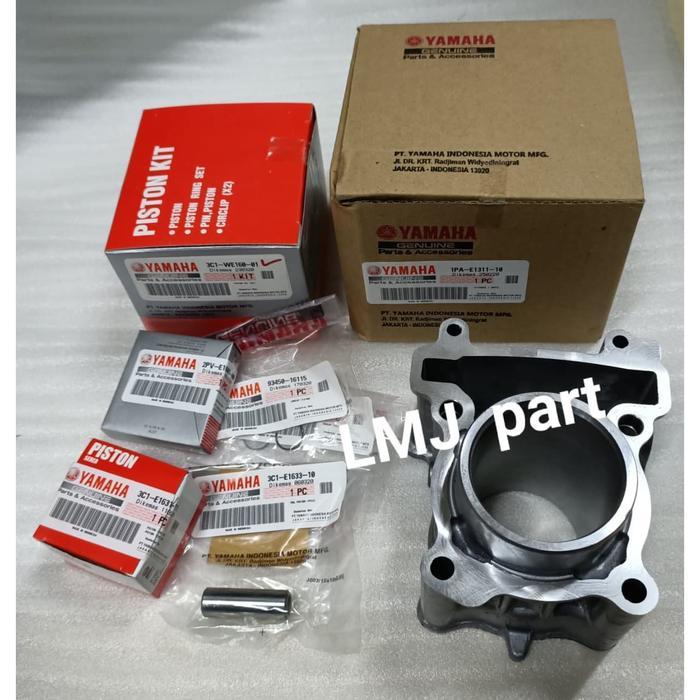 Paket Blok Dan Seher Piston Vixion Lama Nvl Ori 1Pa-E1311-10 3C1-We160